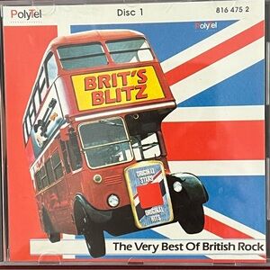 Brit’s Blitz “Disc 1: The Very Best of British Rock”CD like new